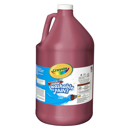 CRAYOLA Washable Paint, Red, Gallon 5421285038